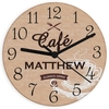 Bistro Glass Clock