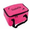 Black Hearts Pink Lunch Bag