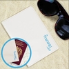 Blue Name Island Cream Passport Holder