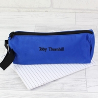 Blue Pencil Case