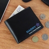 Blue Worlds Best Dad Leather Wallet