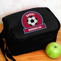Claret and Blue Football Fan Lunch Bag