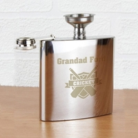 Cricket Hip Flask