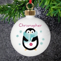 Felt Stitch Penguin Bauble