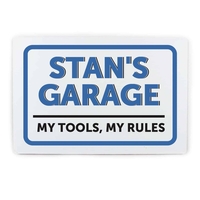 Garage Plaque