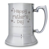 Happy Fathers Day Stars Stainless Steel Tankard