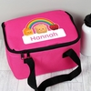 Healthy Eating Pink Lunch Bag