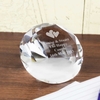 Heart Motif Diamond Paperweight