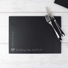 Heart Motif Slate Board
