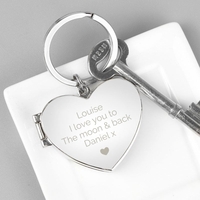 Heart Photoframe Keyring