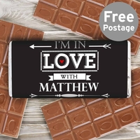 In Love With Milk Chocolate Bar