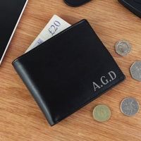 Initial Leather Wallet