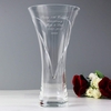 Large Hand Cut Diamante Heart
Vase with Swarovski Elements