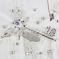 Lilac Butterfly 18th Birthday Key
