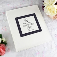 Ornate Monogram Traditional Album