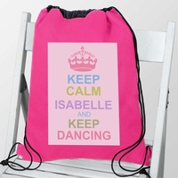 Pastel Keep Calm Swim & Kit Bag