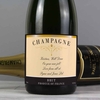 Personalised Any Message Classic Label Champagne