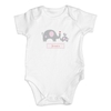 Pink Elephant 0-3 Months Baby Vest