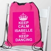 Pink Keep Calm Swim & Kit Bag