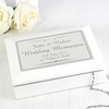 Silver Elegant Wooden Jewellery Box