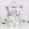 Silver Plated Carousel Money Box