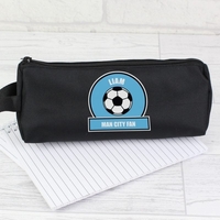 Sky Blue Football Fan Pencil Case