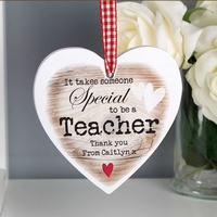 Someone Special Wooden Heart Shaped Decoration