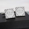 Stripes Square Cufflinks