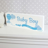 Up & Away Boys Mantel Block