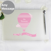 Up & Away Girls Guest Book & Pen
