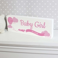 Up & Away Girls Mantel Block