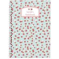 Vintage Floral A5 Notebook