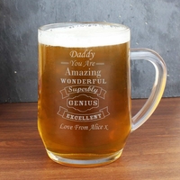 Vintage Typography Tankard