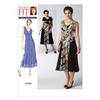 V1391 Vogue Patterns Misses Dress and Detachable Capelet