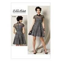V1484 Vogue Patterns Misses Petite Fit and Flare Dress