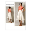 V1486 Vogue Patterns Misses Crop Top and Flared Yoke Skirt