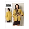 V1493 Vogue Patterns Misses Tulip Banded Sleeve Kimono Jacket
