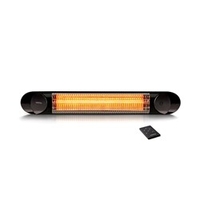 Veito Blade S 2500W Mounted Weatherproof Carbon Infrared Heater with Remote Control