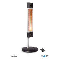 Veito CH1800RE 1800W Free Standing Carbon Infrared Heater with Remote Control