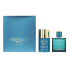 Versace Eros 2 Piece Gift Set: Eau De Toilette 50ml - Deodorant Stick 75ml