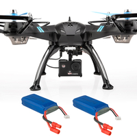 Viper Pro Drone with Electronically Adjustable HD Camera and 2 Batteries