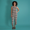 Viscose Print Crop Trouser