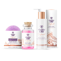 Vitality CBD Bath Kit - Bath Bomb and Body Cream