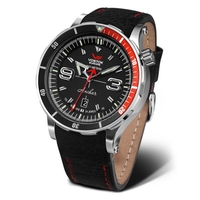 Vostok Europe Anchar Automatic Dive Watch with Interchangeable Strap and Dry Box