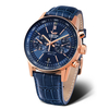 Vostok Europe GAZ-14 PVD Limousine Chronograph Tritium Tubes on Genuine Leather Strap