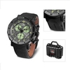 Vostok Europe Gents Lunokhod 2 Chronograph Watch with Black PVD Plated Case and Interchangeable Straps in Dry Box with Tool
