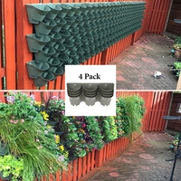 WonderWall Vertical Wall Planter System (4 Pack)