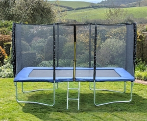 Kanga Blue 9x14ft trampoline package