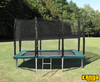 Kanga Green 7x10ft trampoline package