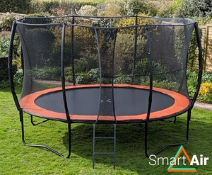 SmartAir Orange 14ft trampoline package